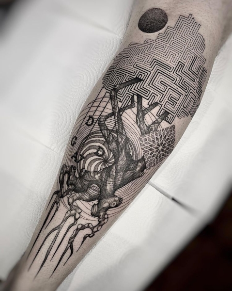10 of the Best Geometric Tattoo artists to follow on Instagram