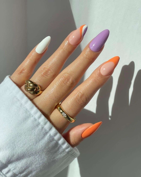 French nails are equally classic and versatile, which makes them the perfect anchor for a refreshing spring manicure.