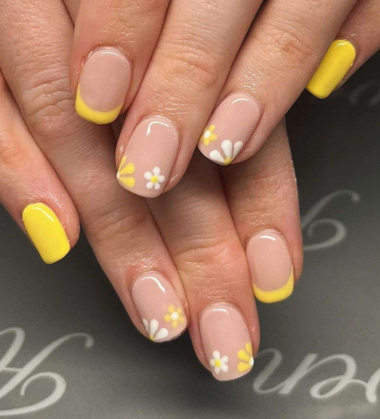 French nails are equally classic and versatile, which makes them the perfect anchor for a refreshing spring manicure.