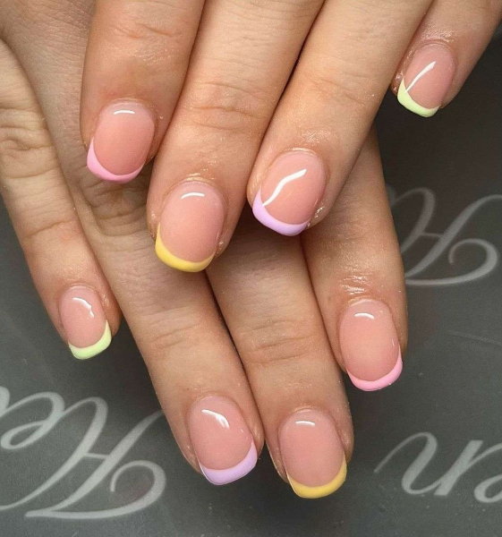 French nails are equally classic and versatile, which makes them the perfect anchor for a refreshing spring manicure.