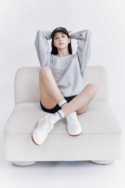 Jisoo of K-pop group Blackpink is the newest ambassador for Alo Yoga.