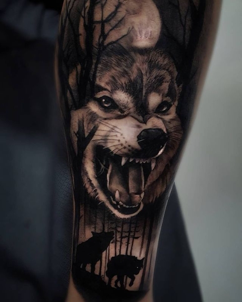 14 Amazing Wolf Tattoos to make you look badass