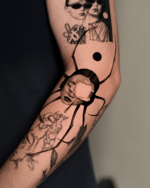 25 Amazing Black & Grey Tattoos