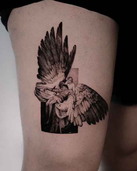 25 Amazing Black & Grey Tattoos