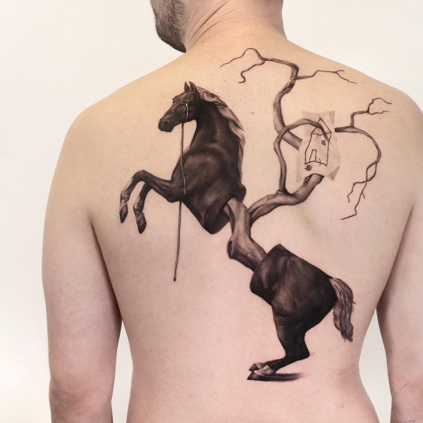 25 Amazing Black & Grey Tattoos