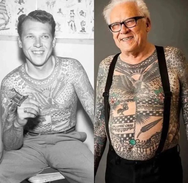 50 Awesome Vintage Tattoo Photos