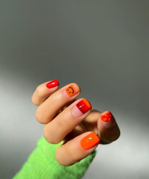 Aries is a fire sign that's known for its fearless yet playful nature. So you'll want bold and firey elements in an Aries nail look. Here are 20 options to inspire you.