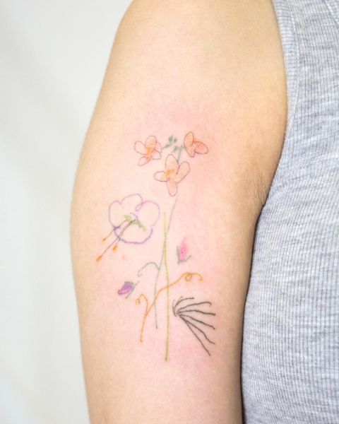 Interview with Dareum – Hand Drawn and Whimsical Tattoos