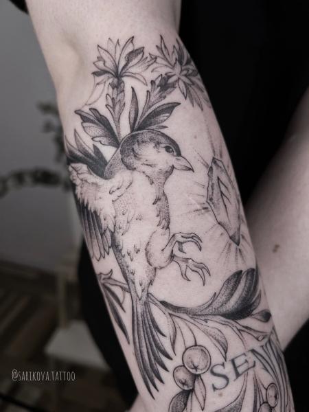 Interview with Stanislava Sarikova – The Forest and its Inhabitants in Graphic Tattoos