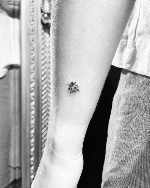 Tiny tattoos are trending in a major way, allowing fans to adorn themselves in a collage of delicate designs—or just one teeny tiny design. Scroll through these 25 tiny tattoos for inspiration.