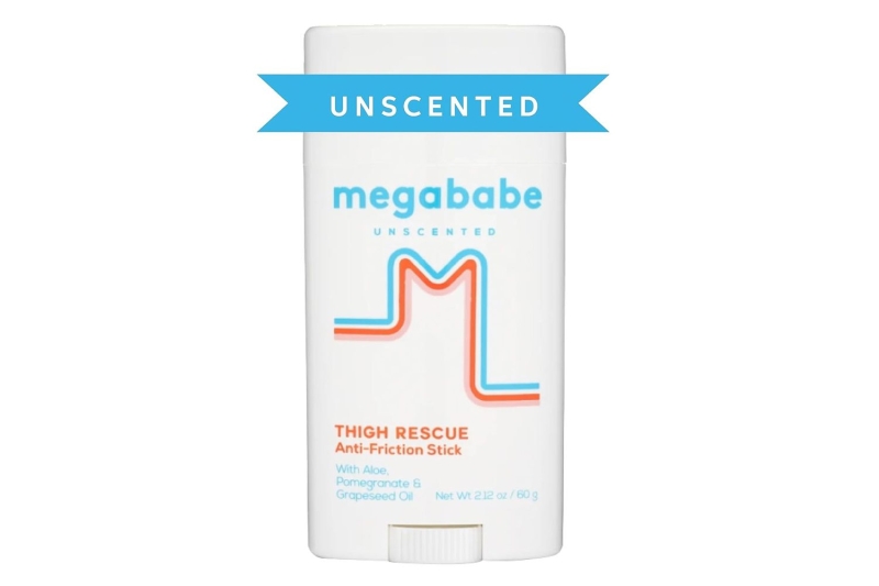 According to a beauty editor, Megababe’s Thigh Rescue Anti-Chafe Stick is the best solution for thigh chafing. Shop the chub rub solution for $10 on Amazon.