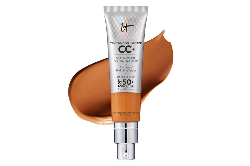 The Cle Cosmetics CC Cream is a tone-adapting skin tint that contains skincare ingredients to brighten and hydrate. Plus, it also functions as a primer and gives foundation a lit-from-within glow.