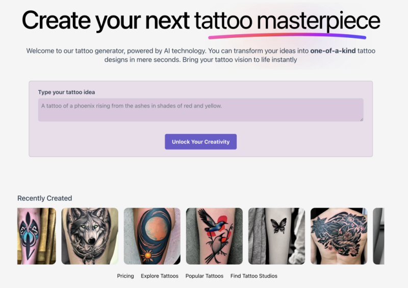 The Rise of AI Tattoo Generators