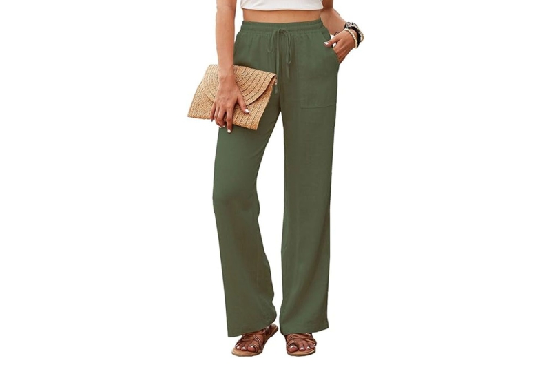 Amazon Essentials drawstring linen pants are a favorite of shoppers, moms, and teachers. Shop the linen-blend trousers you’ll wear nonstop this summer for $29.