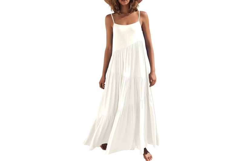 Angelina Jolie, Gwyneth Paltrow, and Jennifer Aniston have both worn white maxi dresses. Shop the breezy summer style that’s comfortable and elevated from Amazon, Nordstrom, Gap, J.Crew, and more, starting at $31.