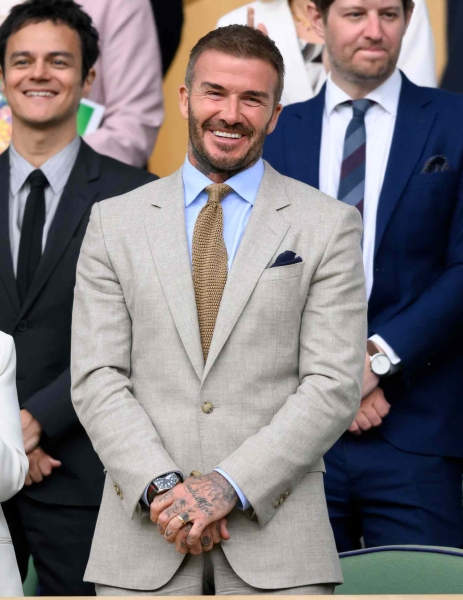 From preppy stripes and Gucci blazers to patterned crop tops and pinstripes, these spectators are perfectly comfortable stepping into the spotlight at Centre Court.