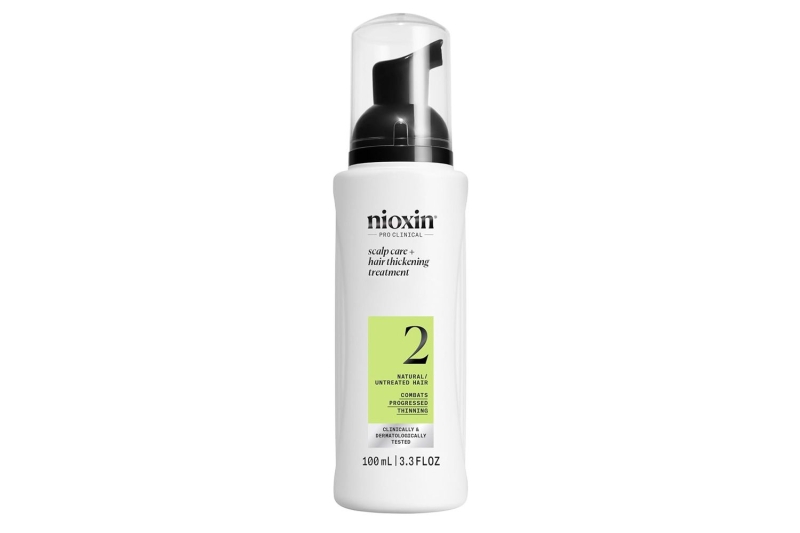 Nioxin’s Scalp and Hair Thickening System 2 Shampoo helps with hair growth and thickness, per reviewers. Shop it on sale at Amazon for $34.