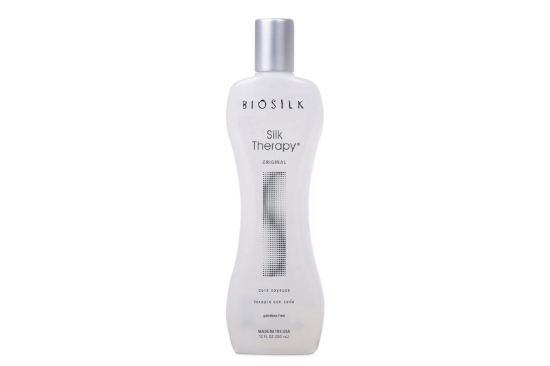 Shoppers say BioSilk’s Silk Therapy Original Cure Treatment helps with shine and growth. Shop it on sale for $24 on Amazon.