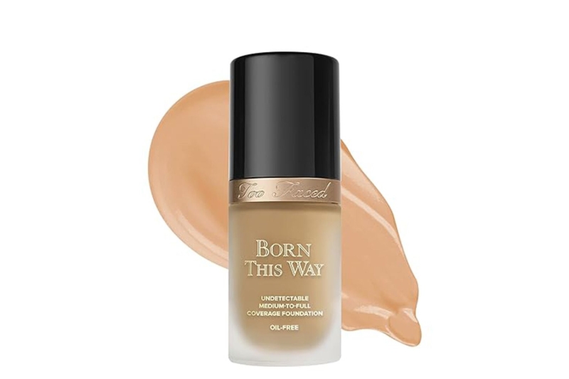 The Too Faced Born This Way Foundation is now available at Amazon for $46, and more than 2,000 shoppers love the lightweight, pore-blurring formula.