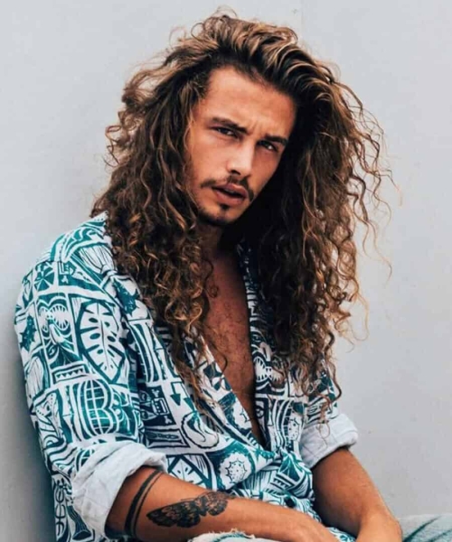 12 Long Curly Hairstyles For Men That Look Effortlessly Cool