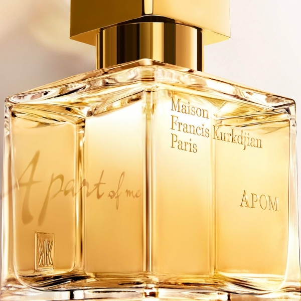 An Intimate Interplay Between Fragrance and Skin: The New Eau de Parfum "APOM" by Maison Francis Kurkdjian