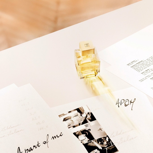 An Intimate Interplay Between Fragrance and Skin: The New Eau de Parfum "APOM" by Maison Francis Kurkdjian