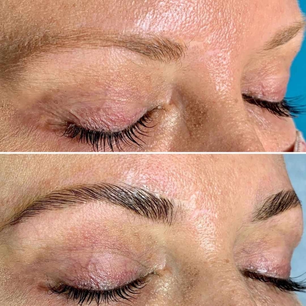 Considering laminated brows? Here, discover everything you need to know about the semi-permanent brow-enhancing treatment, from the process to all of the benefits.