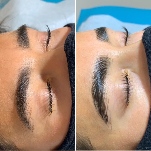 Considering laminated brows? Here, discover everything you need to know about the semi-permanent brow-enhancing treatment, from the process to all of the benefits.