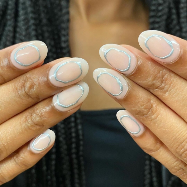 From elegant neutrals to bold patterns, find inspiration for your next salon visit with these stunning oval nail designs. The shape is a blend of almond and round nails.