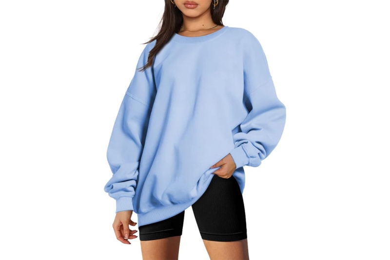 I’m buying more colors of my go-to Trendy Queen’s Oversized Sweatshirt that’s super soft, warm, and easy to style while it’s on sale starting at $19 on Amazon.