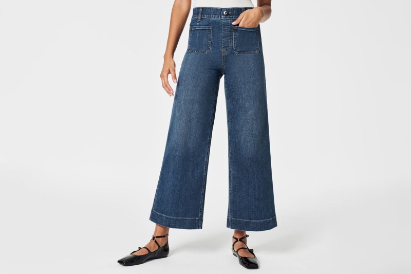 Jennifer Lopez, Natalie Portman, and Reese Witherspoon have all worn wide-leg jeans. Shop the trending denim style from Levi’s, Madewell, J.Crew, Mother Denim, and more, starting at $28.