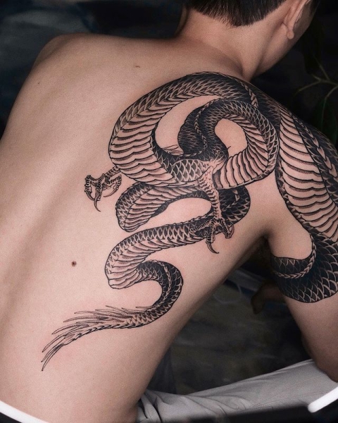 Kim Hoon: The Master of Dragon & Snake Tattoos