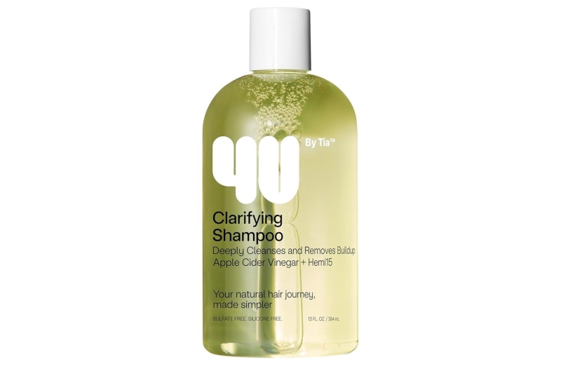 My boyfriend and I swear by 4U by Tia’s Moisturizing Shampoo and Conditioner because it reduces frizz, strengthens weak strands, and smells amazing. You can get the hydrating dupo for $10 a piece on Amazon.