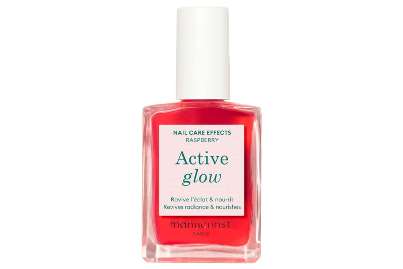 A beauty editor says French brand Manucurist’s Active Glow Raspberry Nail Treatment is the key to healthy nails. Shop it and other nail concealers for $16 on the brand’s website.