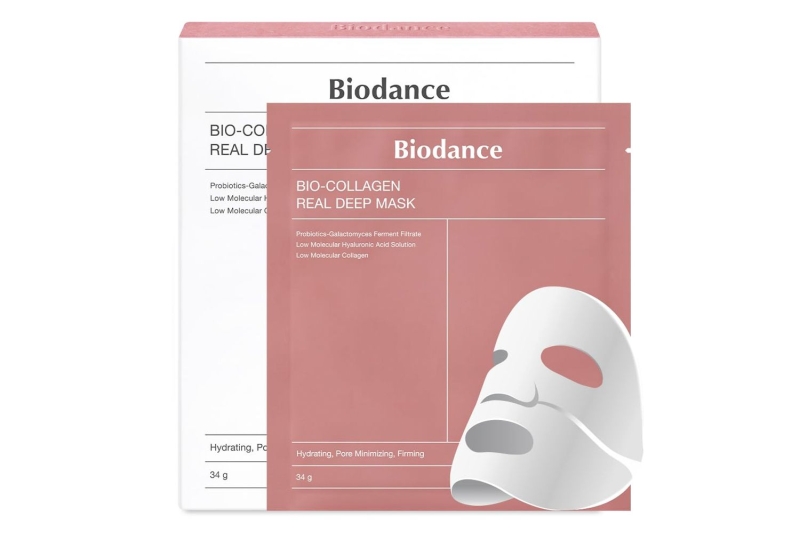 Biodance’s Bio-Collagen Real Deep Mask is viral on TikTok and an Amazon best-seller thanks to its hydrating, pore-tightening, and skin-plumping results. Shop it on Amazon for $16.