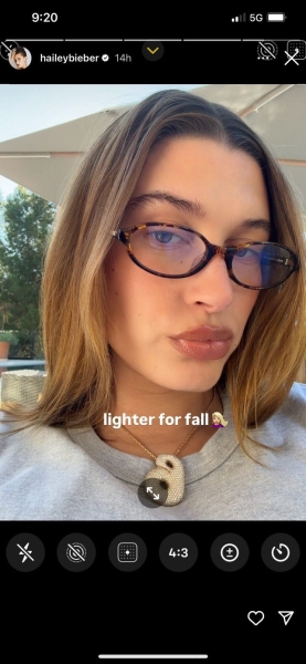 Hailey Bieber ditched the long brunette locks that she sported throughout her pregnancy and debuted a shoulder-grazing chop with blonde highlights. See her new hair, here.