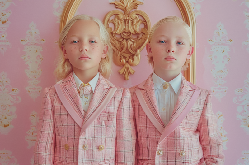 How to Style Matching Designer Outfits for Twins