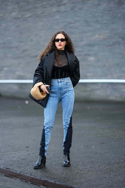 Skinny jean outfits will never go out of style. To prove it, we're sharing how to style skinny jeans 13 ways, as seen on street style stars.