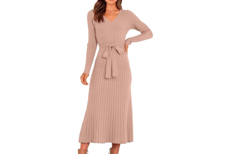 The best sweater dresses at Amazon are up to 50 percent off. Shop 11 cozy, stylish sweater dresses that shoppers say are “insanely comfortable” and “flattering,” starting at $20.