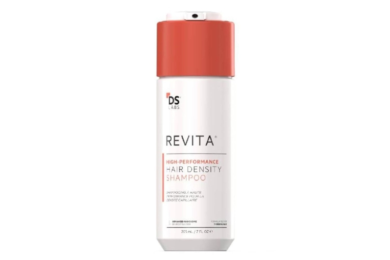 The DS Laboratories Revita Shampoo is $35 at Amazon, where shoppers say they’ve seen new hair growth and less hair shedding. The formula contains caffeine and ginseng, which are scientifically proven to encourage hair growth.