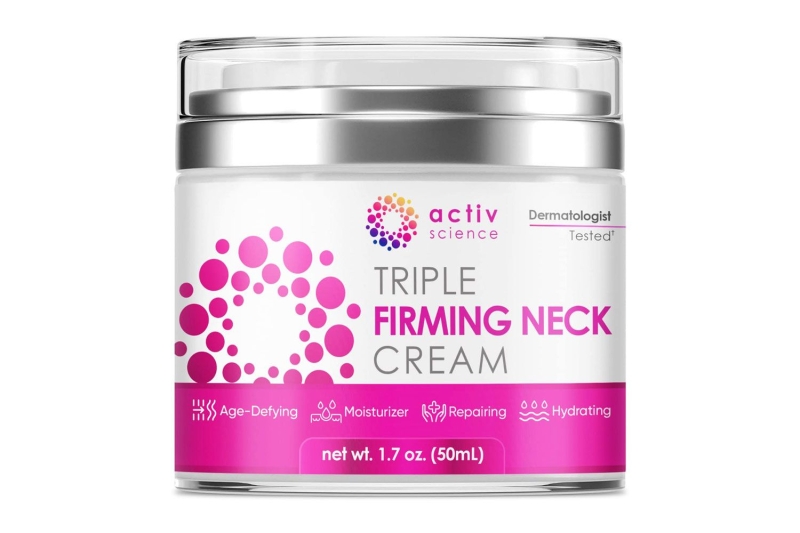 The GoPure Tighten and Lift Neck Cream helps minimize wrinkles and neck sagginess. Shoppers in their 60s have raved about this editor-approved neck cream and seen noticeable results with less deep lines overall.