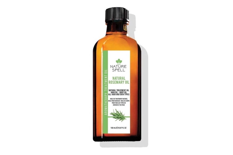 The Nature Spell Rosemary Oil is on sale for $10 at Amazon. Shoppers say it regrows new hair and makes existing strands thick and soft.