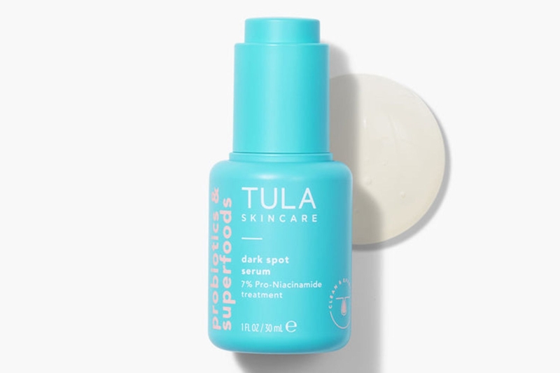 The Tula 7% Pro-Niacinamide Treatment is a dark spot-fading serum that treats melasma, age spots, and other forms of hyperpigmentation. Shoppers say it works almost instantly to brighten uneven skin.