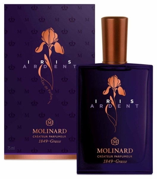 A Sensual, Powdery Floral Fragrance: The New “Iris Ardent” Eau de Parfum From Molinard