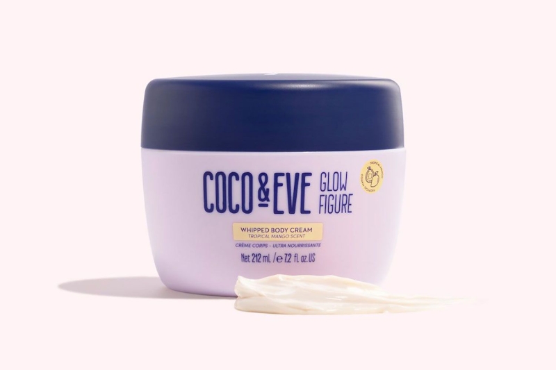 A shopping editor relies on the Coco & Eve Body Moisture Whip cream to hydrate and firm dry, crepey skin and smooth out rough patches. It’s deeply moisturizing and reduces the appearance of cellulite, too.