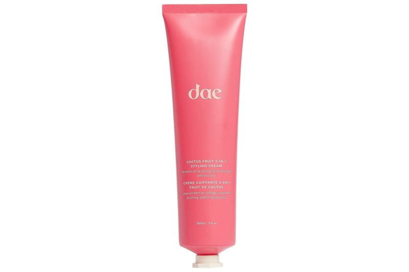 A shopping editor relies on the Dae Cactus Fruit 3-in-1 Styling Cream for silky, soft hair. Shop the smoothing lotion with nearly 1,300 five-star ratings for $30 on Amazon.