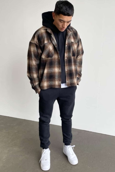 Flannel Shirt Over Hoodie: 11 Ways To Nail The Look In 2024