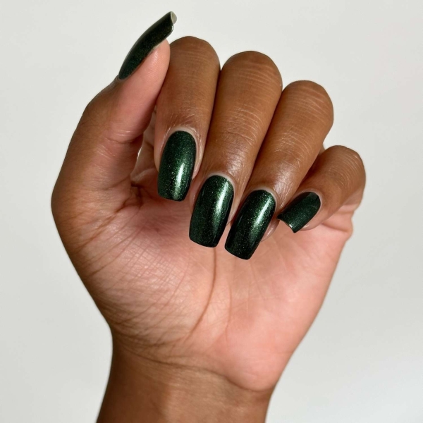 If you're looking for the best fall green nails to wear this autumn, look to these 17 photos for inspiration to take to the nail salon. From mint green to emerald hues, there's a green nail look for every occasion.