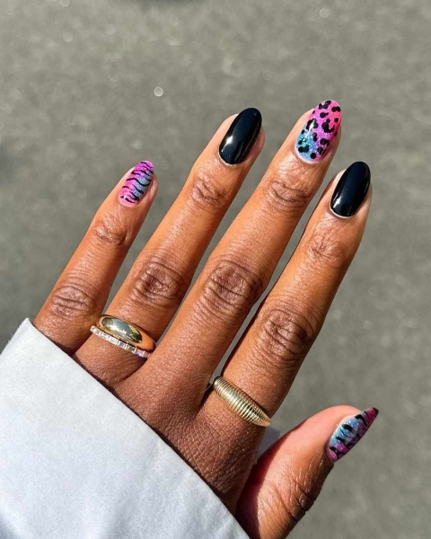 Just as the leaves change their colors, your nails might be due for a change as well. Here are 19 dark nail art designs to choose from.