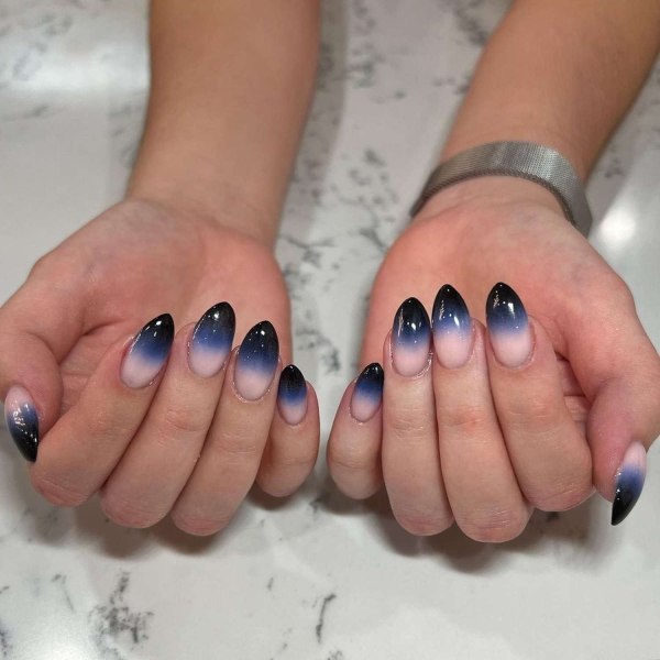 Ombré nail designs are easy to achieve at home. Here, explore 20 ombré nails for fall.